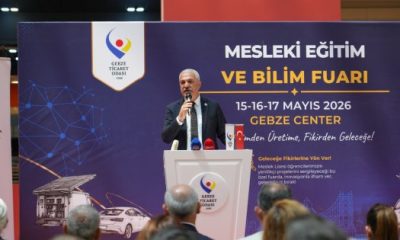 Gebze’de mesleki eğitim ve bilim fuarı açıldı