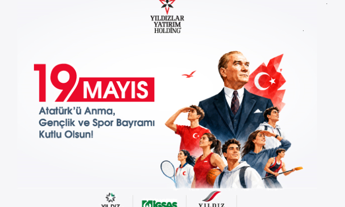 YYH Holding 19 Mayıs Atatürk’ü Anma Gençlik ve Spor Bayramı Kutlama ilanı
