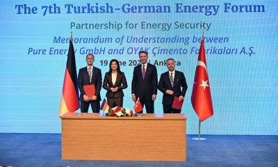 OYAK Çimento ile Pure Energy Arasında Dev Sürdürülebilirlik Protokolü