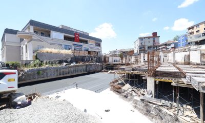Başkan Büyükakın, Dilovası’na Yaptırdığı Kent Meydanı inşaatını inceledi