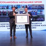 Çolakoğlu Metalurji Gücü, Dr. İlker Dilek’in Vizyonuyla Sahnede: KASKF’den Anlamlı Ödül