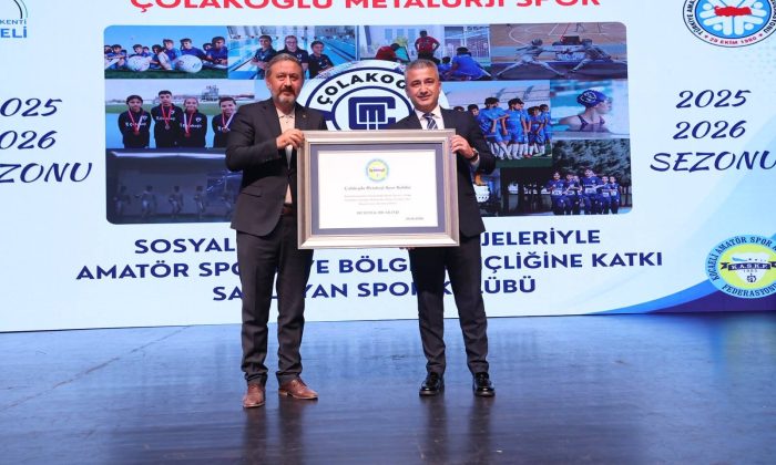 Çolakoğlu Metalurji Gücü, Dr. İlker Dilek’in Vizyonuyla Sahnede: KASKF’den Anlamlı Ödül