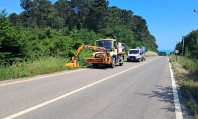 Kandıra’da yollar yaza hazırlandı