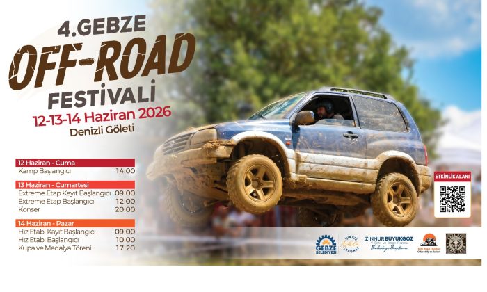 Gebze Belediyesi 4. OFF-ROAD Festivali İlanı