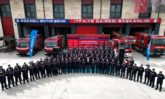 Kocaeli İtfaiyesinden büyük özveri, 1 yılda 13 bin 585 olaya müdahale edildi