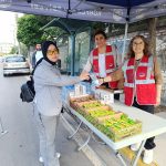 Körfez’de Belediye ekipleri  sınav sabahı moral desteğiyle öğrencilerin yanında oldu