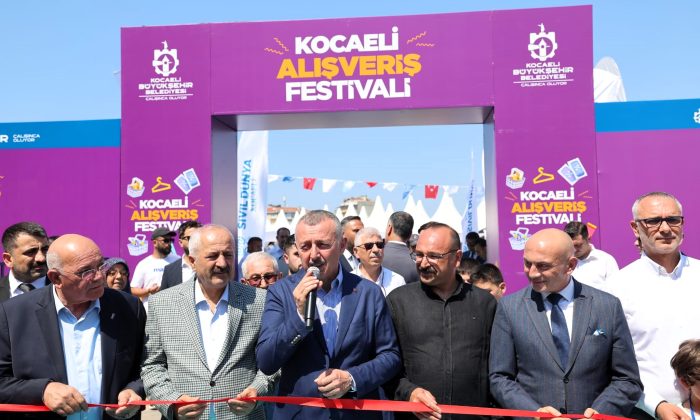 4. Gebze Alışveriş Festivali başladı, Esnafa ve ekonomiye can suyu olacak