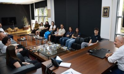 LGS Türkiye birincileri Başkan Büyükgöz’ü ziyaret etti