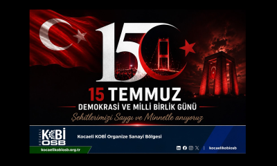 KOBİ OSB 15 Temmuz Demokrasi ve Milli Birlik İlanı