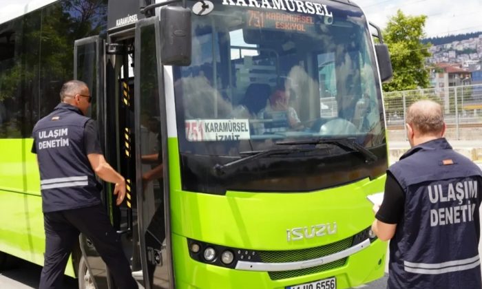 Büyükşehir’den özel halk otobüslerine klima denetimi