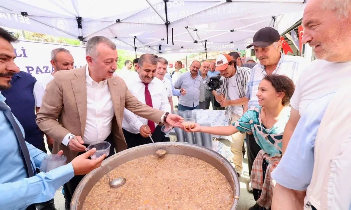 Kocaeli’nde aşure kazanları kaynadı