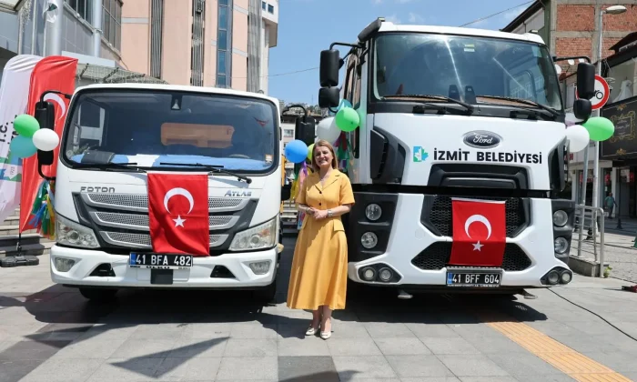 İzmit Belediyesi araç filosunu 400’e çıkardı