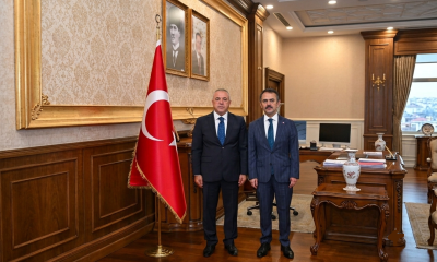 Dilovası Kaymakamlığı Görevine Başlayan Resul Çelik’ten Vali İlhami Aktaş’a Ziyaret