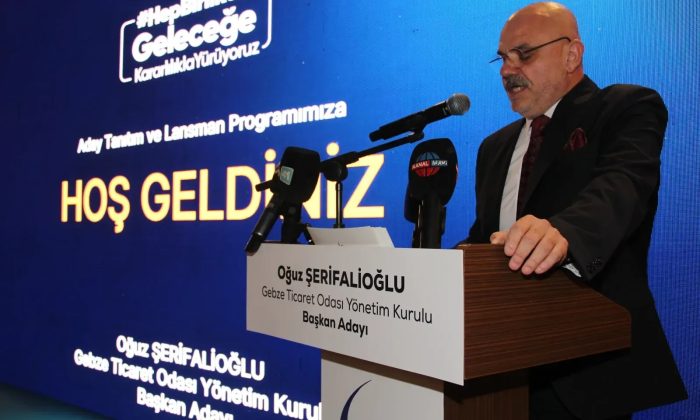 GTO seçimleri öncesi güç gösterisi! Şerifalioğlu’nun lansmanına yoğun ilgi