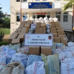 Gebze’de 5 ton kıyılmış tütün ele geçirildi