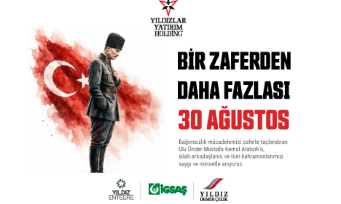 YYH HOLDİNG 30 Ağustos Zafer Bayramı Kutlama İlanı