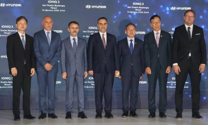 İzmit’ten dünyaya elektrikli hamle! Hyundai IONIQ 3’ün seri üretimi başladı