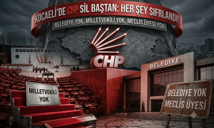 CHP Kocaeli’de Sıfırlanarak Ne Milletvekili Kaldı Ne Belediye