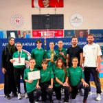 Körfezli genç karateci Elif Türkiye üçüncüsü oldu