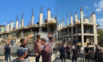 Dilovası Müftülük Binası İnşaatında Alacağını Alamayan İşçilerin  İntihar Girişimi