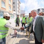 Büyükakın Çayırova’da çalışmaları yerinde inceledi