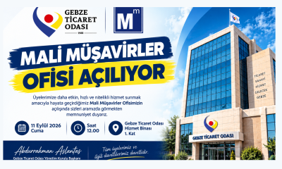 Gebze Ticaret Odası’nda Mali Müşavirler Ofisi açılıyor