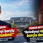 Gebze’de Borç Tartışması Yeniden Gündemde: