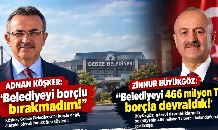Gebze’de Borç Tartışması Yeniden Gündemde: