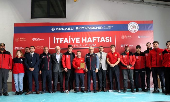 İtfaiye Teşkilatının 312. Kuruluş Yıldönümünde “Kocaeli İtfiyesi Olarak Hedefimiz Türkiye’nin Bir Numarası Olmaktır”