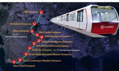 Gebze-Çayırova Metro Hattında Yeni Aşama: 3 İstasyon İçin İhale Süreci Başladı