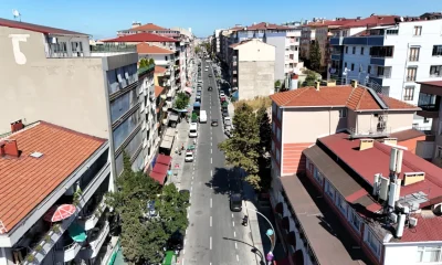 Şehit Numan Dede Caddesi baştan aşağı yenilendi