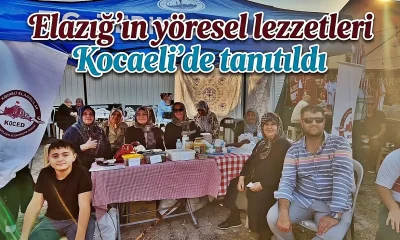 Kocaeli’de, Elazığ’ın yöresel lezzetleri tanıtıldı