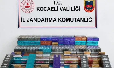 Körfez’de 400 bin liralık kaçak tütün yakalandı!