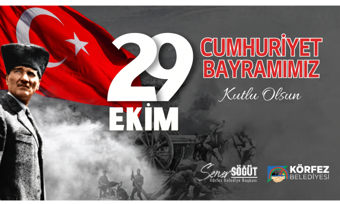 Körfez Belediyesi 29 Ekim Cumhuriyet Bayramı Kutlama İlanı