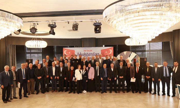 Gebze’de muhtarlar aynı sofrada buluştu
