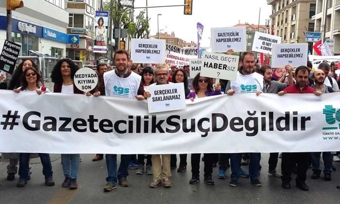 TGS Kocaeli’de alanlara iniyor: Sansüre hayır, habere özgürlük