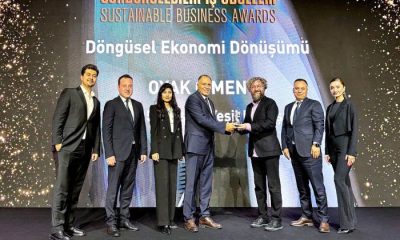 OYAK Çimento’ya “Döngüsel Ekonomi Dönüşümü” Ödülü