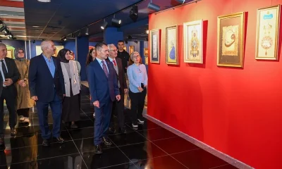 Gebze’de sanat buluşması, Vali Aktaş geleneksel sanatlar sergisini gezdi